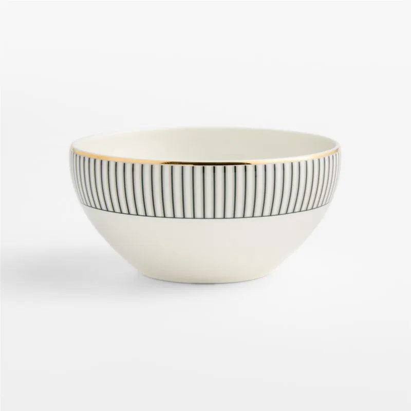 Piano Porcelain Cereal Bowls, Set of 8