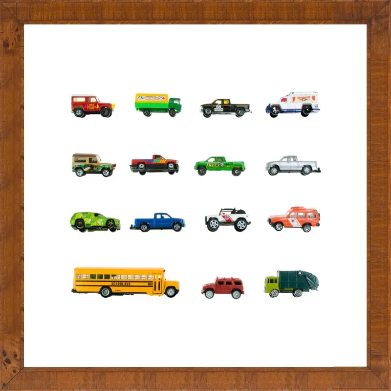 Vintage Toy Trucks by Jennifer Steen Booher for Artfully Walls