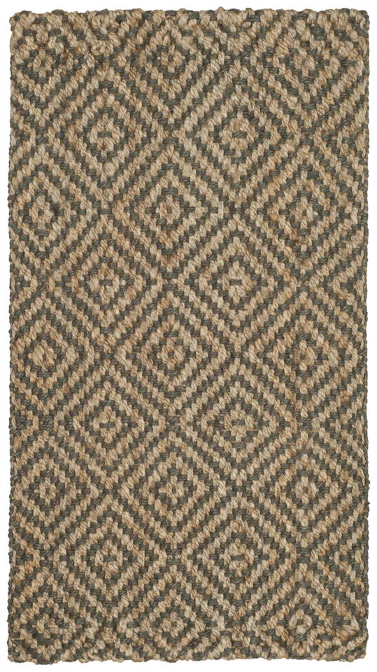 Arlo Home Hand Woven Area Rug, NF181D, Natural/Grey,  2' 3" X 4'