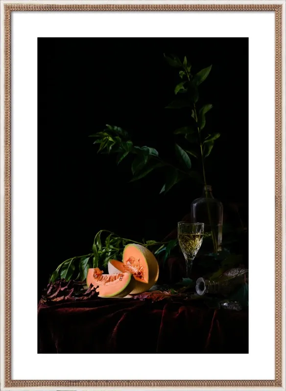 Cantaloupe by Dustin Halleck for Artfully Walls