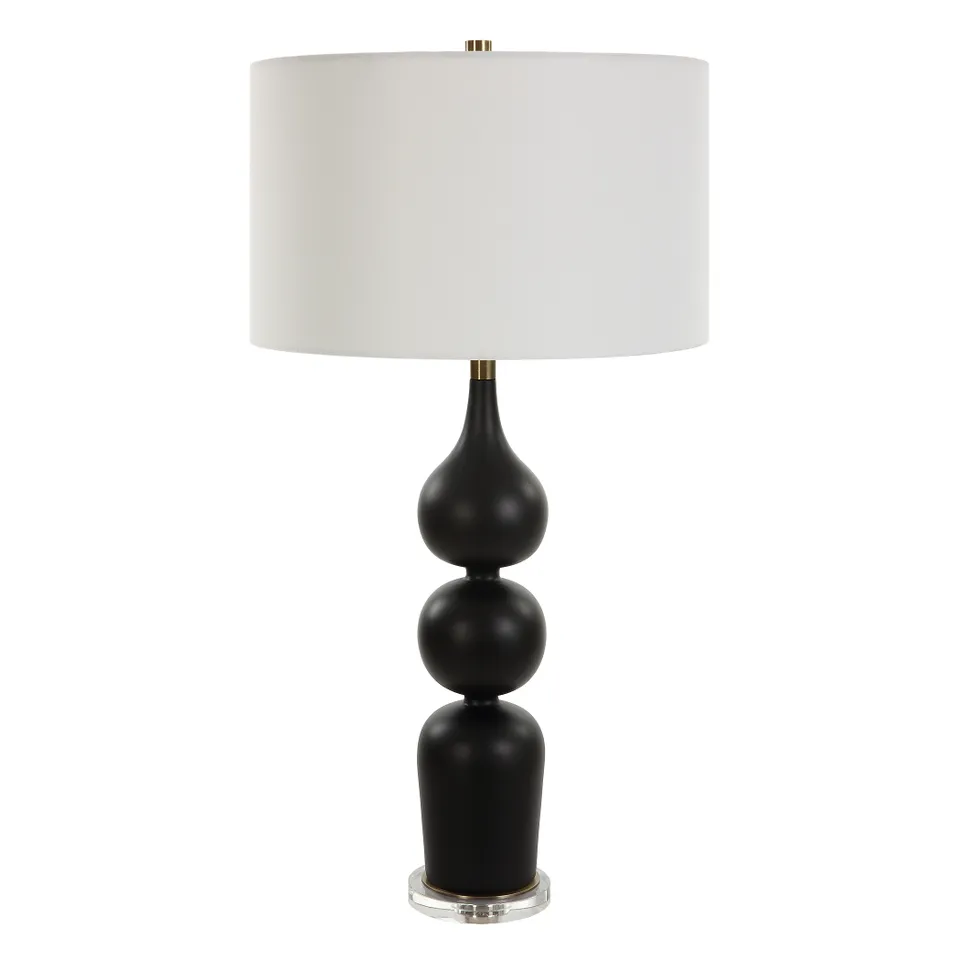 Caviar Black Table Lamp