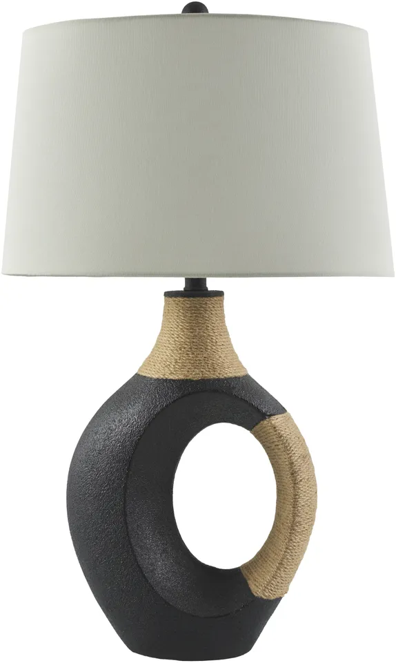 Taiyan  Painted 30"H x 18"W x 11"D Accent Table Lamp