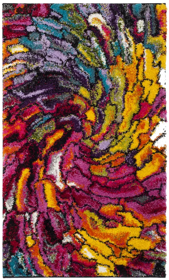 Arlo Home Woven Area Rug, FSG373M, Multi,  4' X 6'