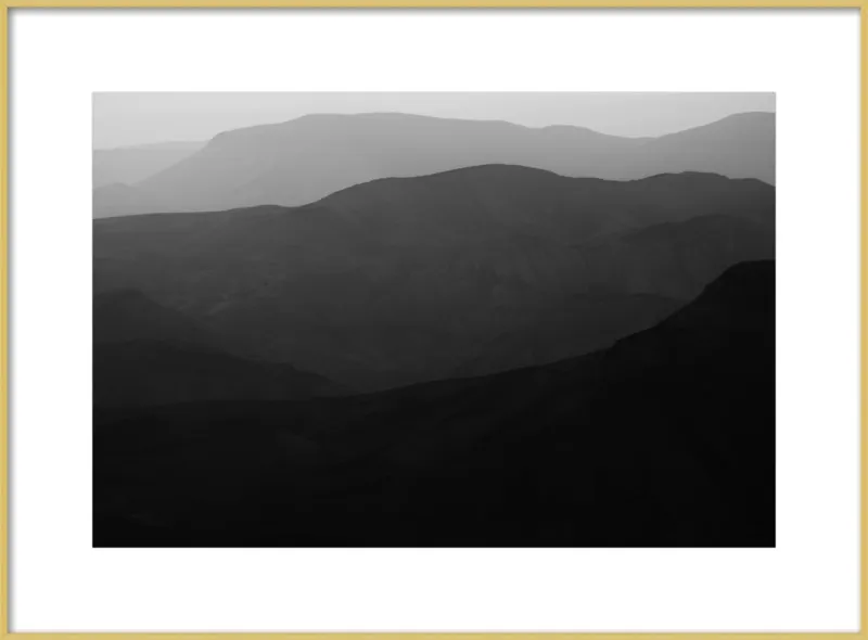 Mountains of the Judean Desert by Tal Paz-Fridman for Artfully Walls