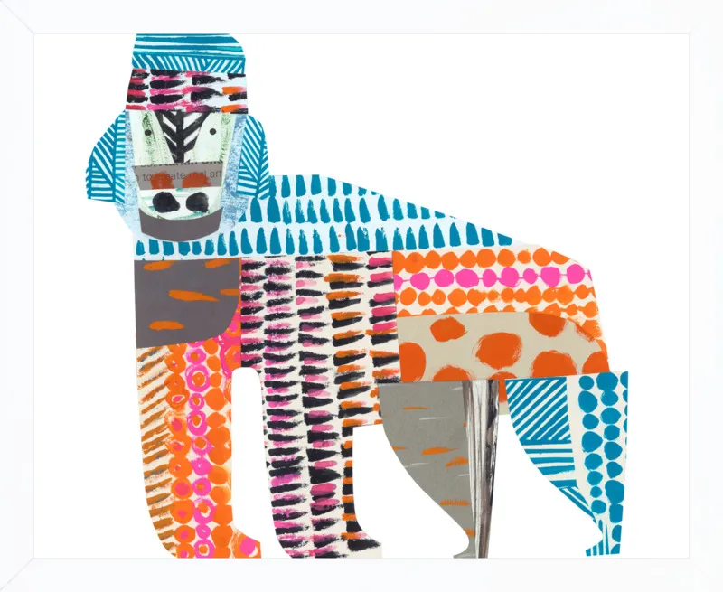 gorilla by Clare Youngs for Artfully Walls
