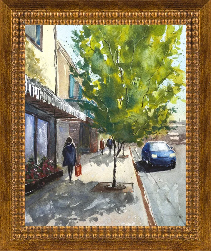 Shops in Laguna by Lauren Dusing for Artfully Walls
