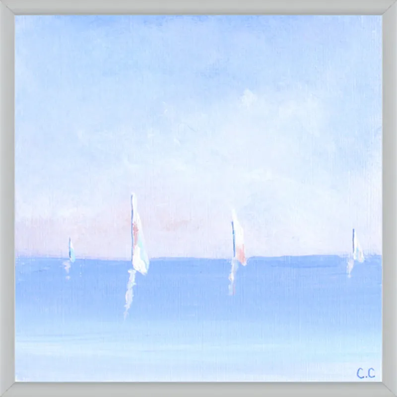 Sail Away with Me by Caroline Chriss  for Artfully Walls
