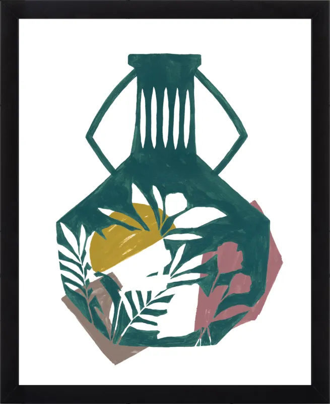 Vase Shapes by Cece Merkle for Artfully Walls