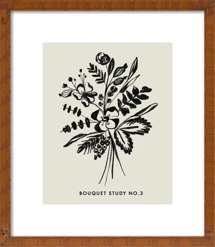 Bouquet Study No. 3 by Nancy Noreth for Artfully Walls