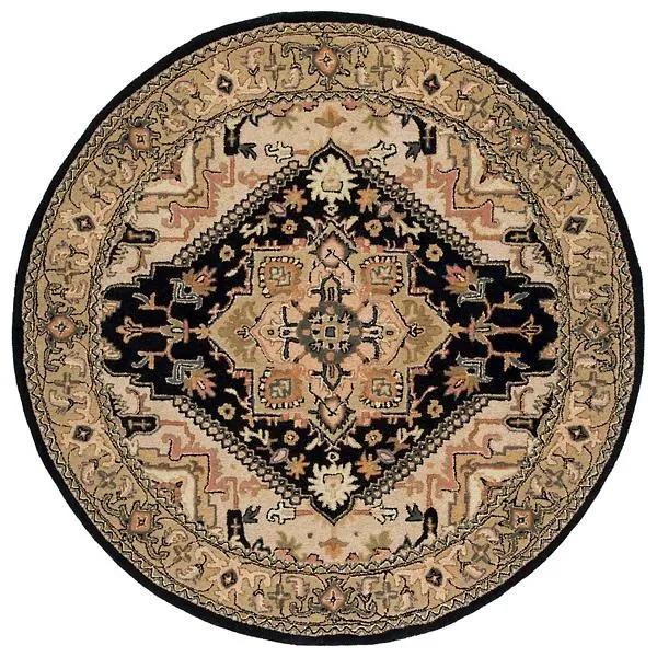 Heritage Row Heriz Medallion Area Rug