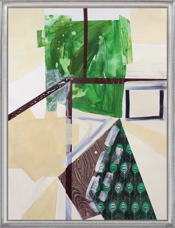Abstract Study (trail map) by Pamela Staker for Artfully Walls