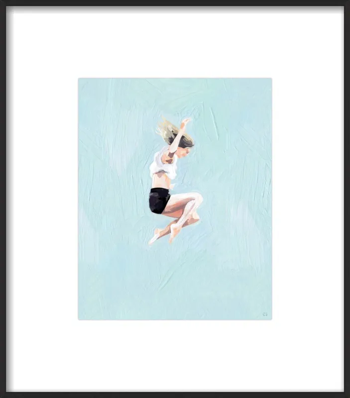 The Big Leap by Carrie Shryock for Artfully Walls