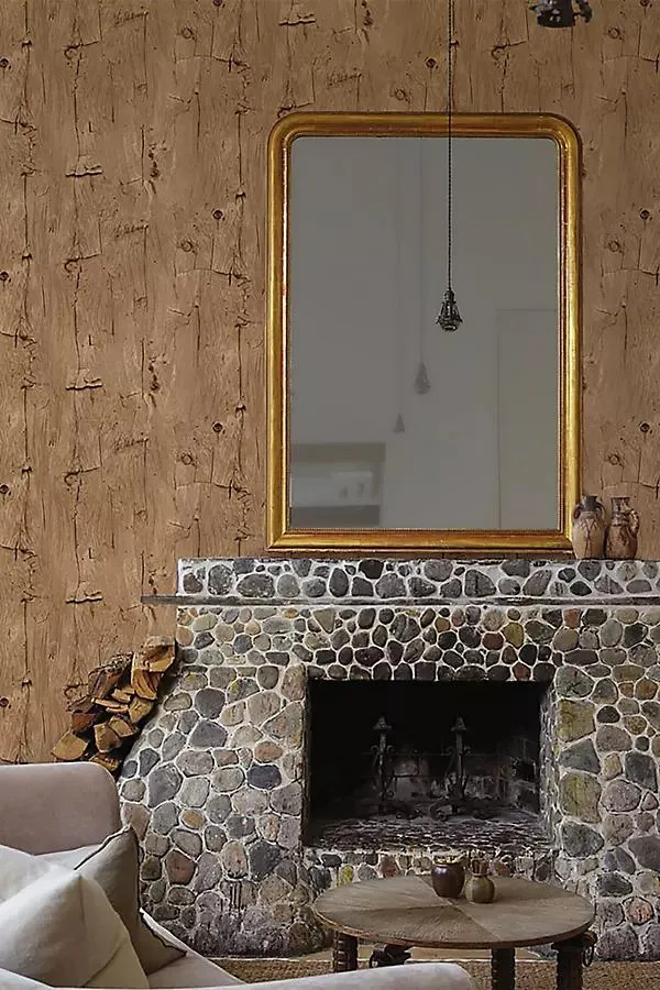 Jeremiah Brent Drift Wood Pattern Peel-and-Stick Wallpaper