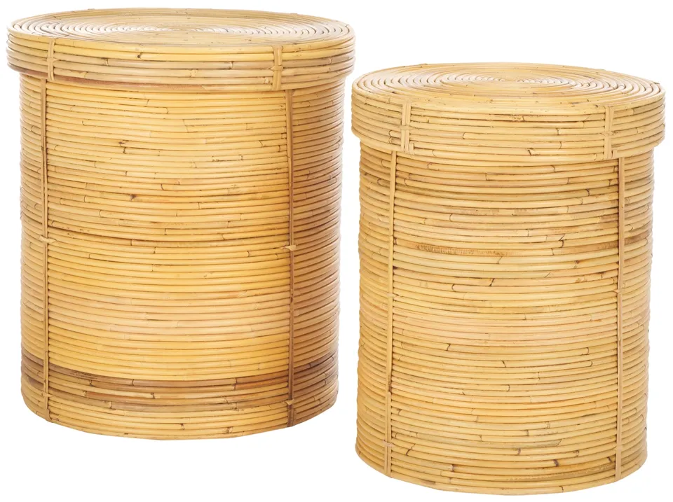 Vali Baskets, Set Of 2 - Natural