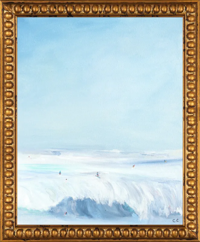 Wave Riders  by Caroline Chriss  for Artfully Walls