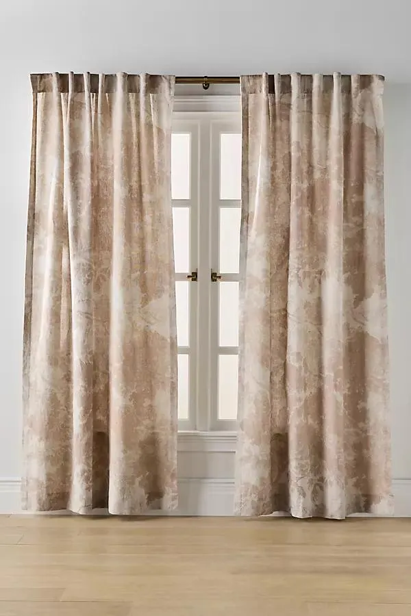 Judarn Cotton Linen Sepia Curtain