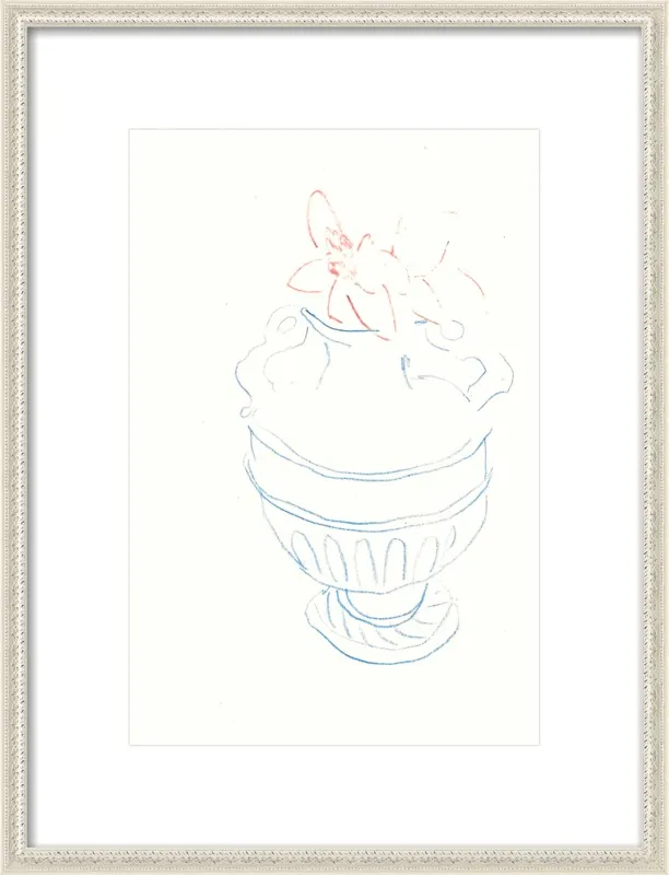 Sevres vase by Shanti Shea An for Artfully Walls