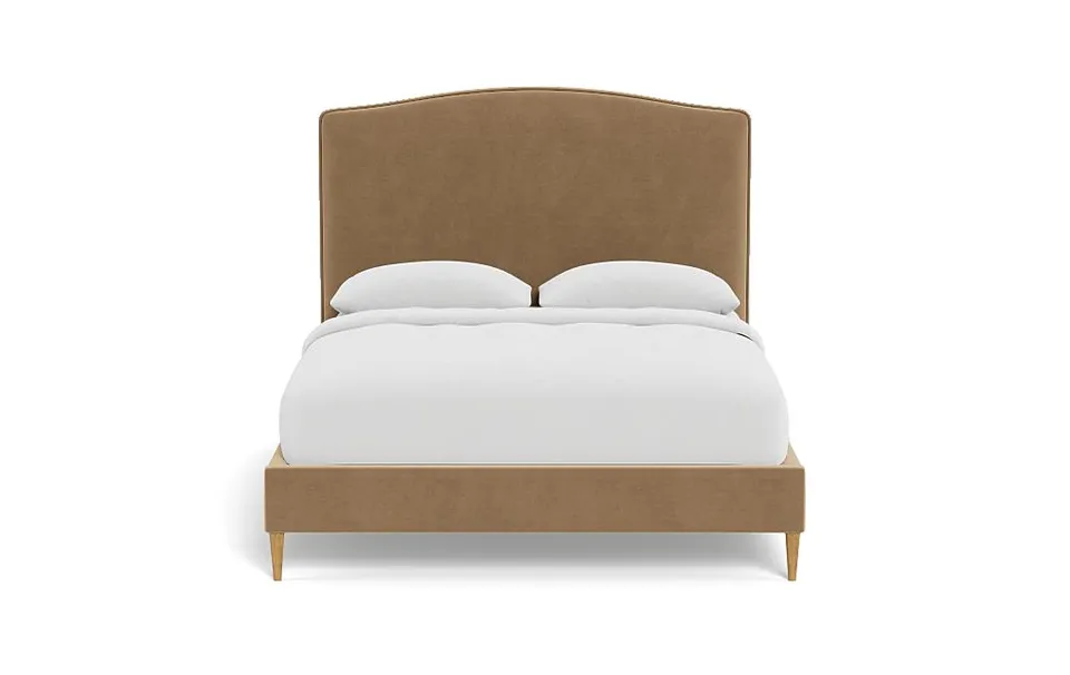 Celia Upholstered Bed with Contrast Piping