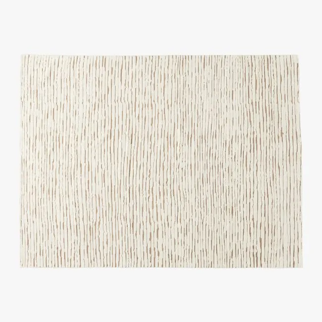 Levit Hand-Knotted Neutral New Zealand Wool Area Rug 9'x12'