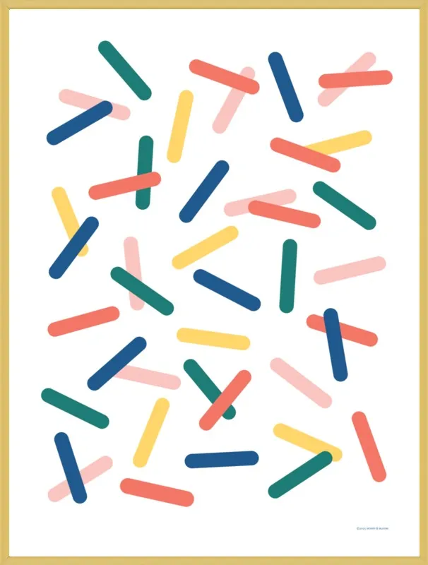 Sprinkle by Becky Hui Chan for Artfully Walls