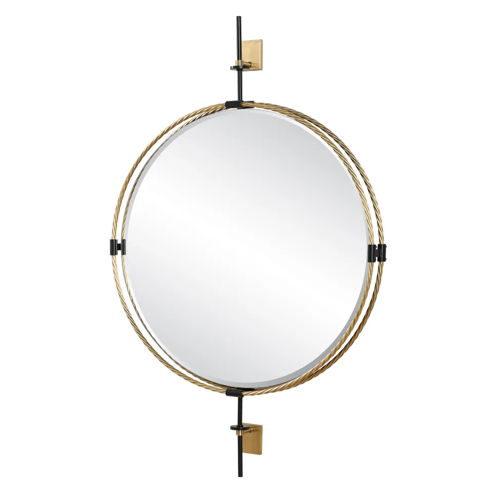 Guardrail Round Mirror