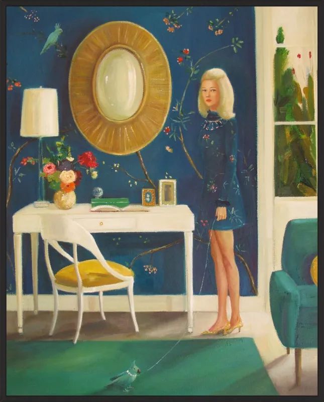 The Invisible Nature of Tansy Fairchild by Janet Hill for Artfully Walls