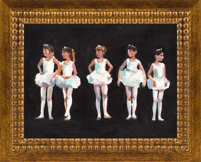 Ballerinas by Tali Yalonetzki for Artfully Walls