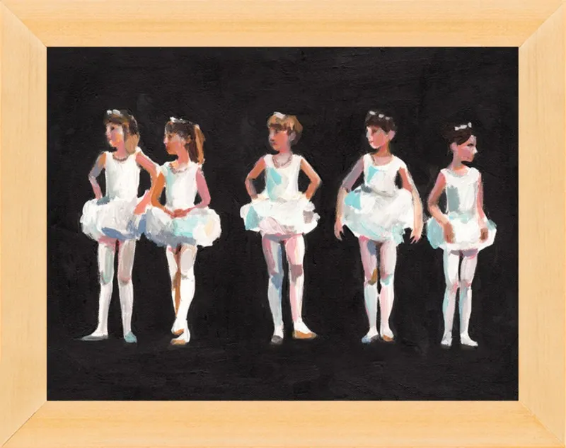 Ballerinas by Tali Yalonetzki for Artfully Walls