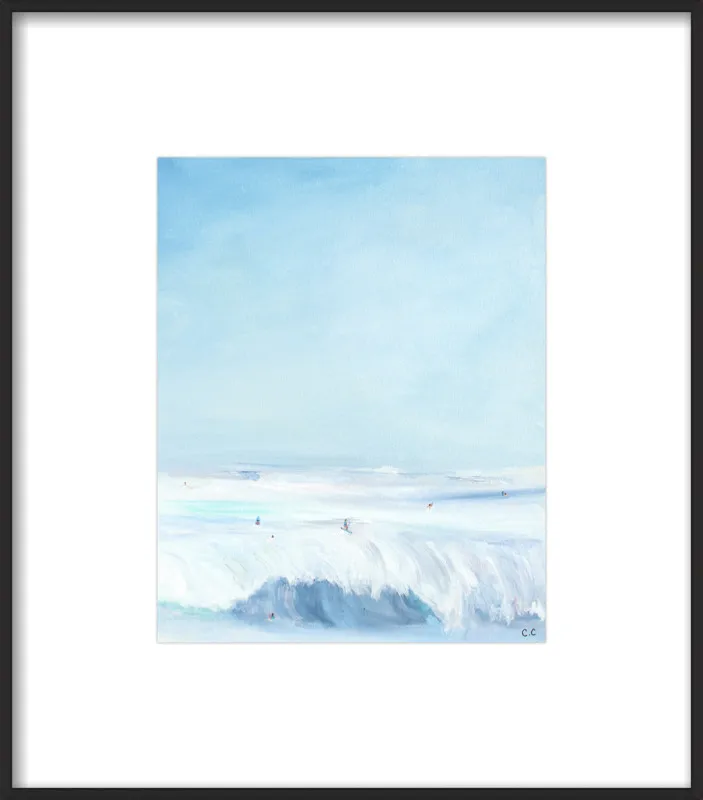 Wave Riders  by Caroline Chriss  for Artfully Walls