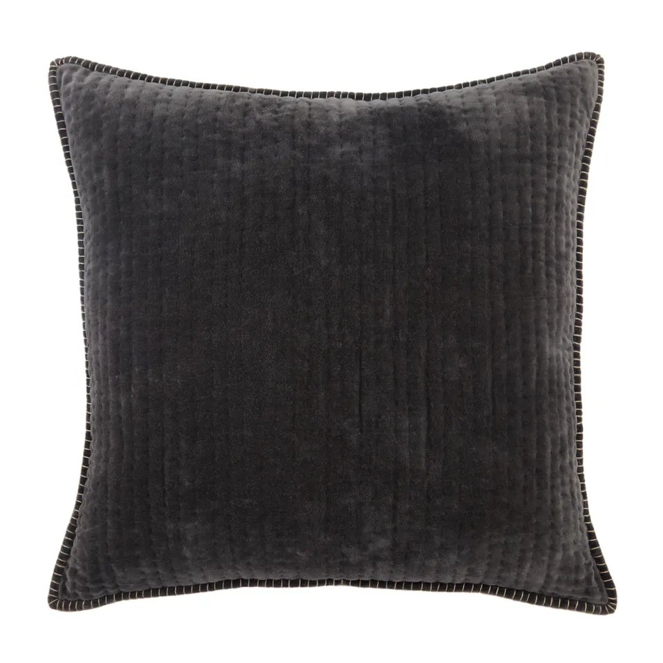 Design (US) Dark Gray White 26"X26" Pillow