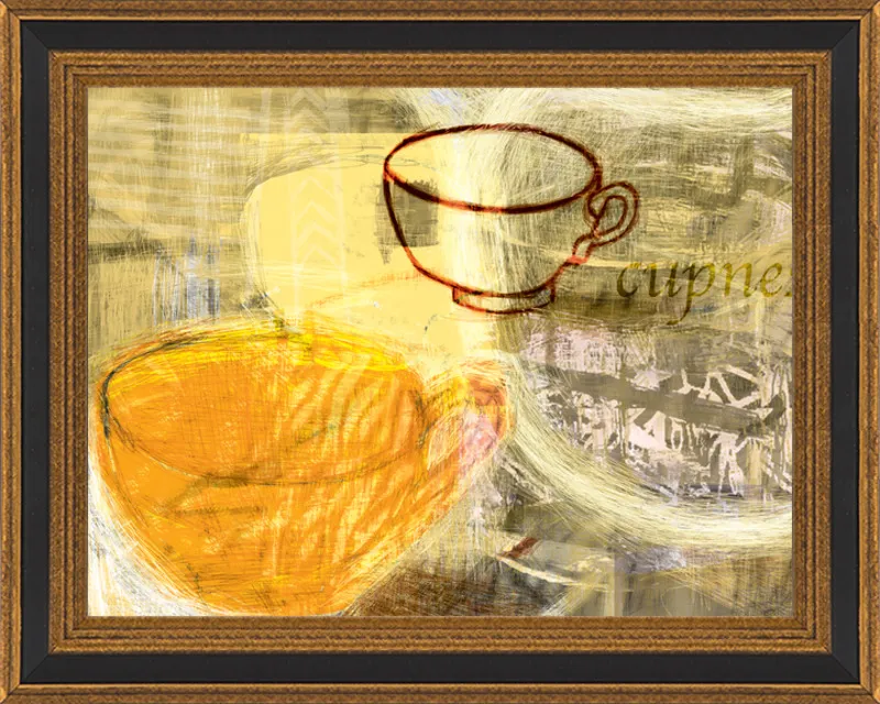 Still Life with Cups by Carmel Kushnir for Artfully Walls