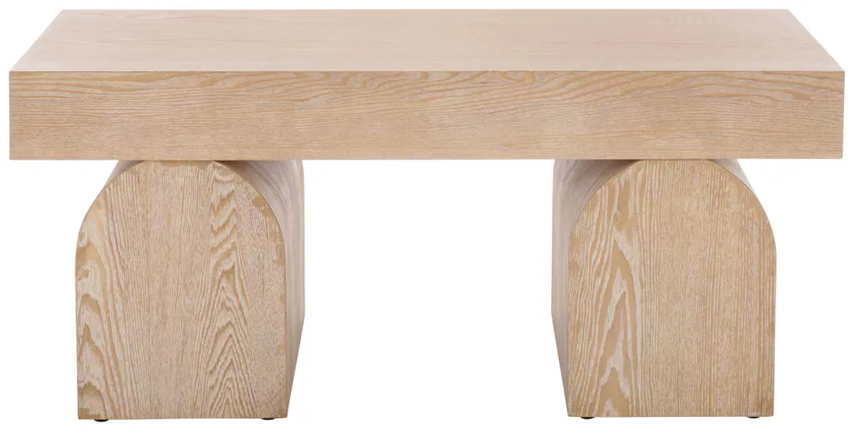 Okashu Coffee Table - Bleached White
