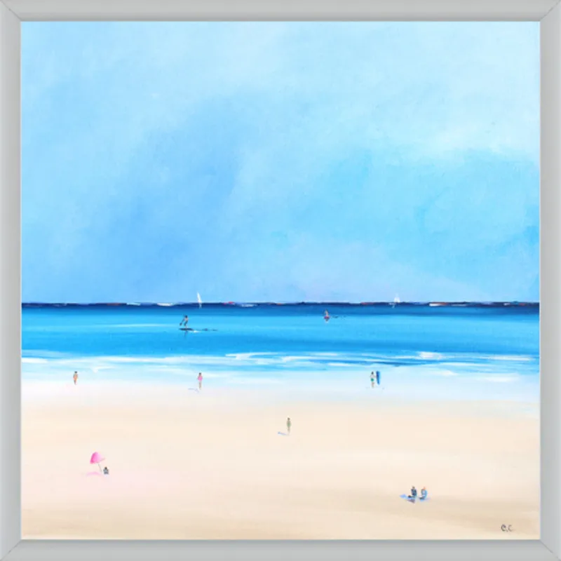 Smooth Ocean Sale by Caroline Chriss  for Artfully Walls