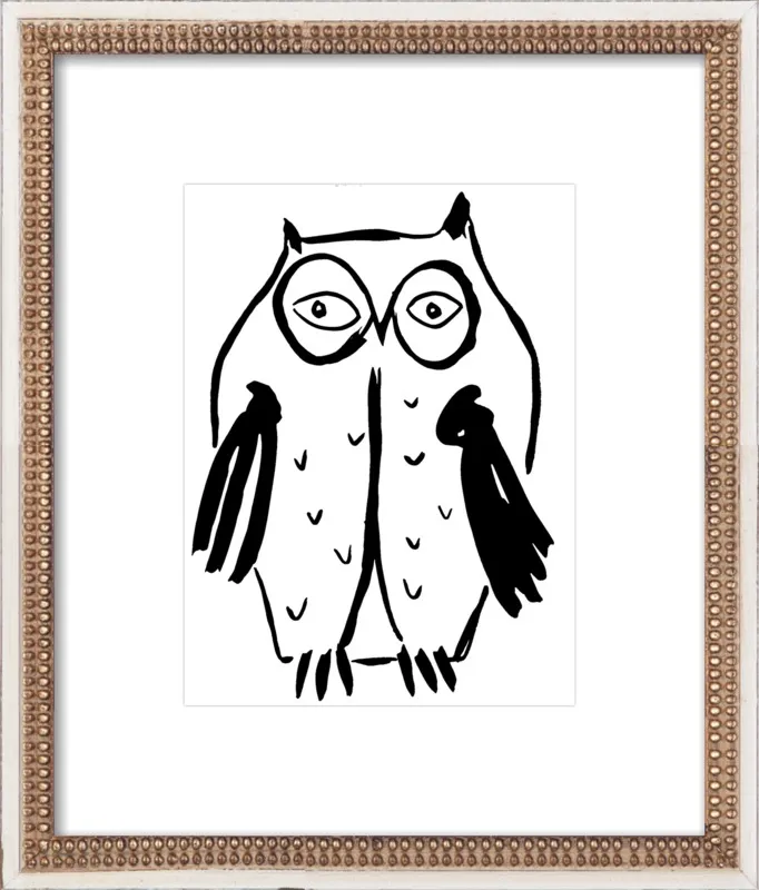 Hoo Hoo Four by Kate Roebuck for Artfully Walls