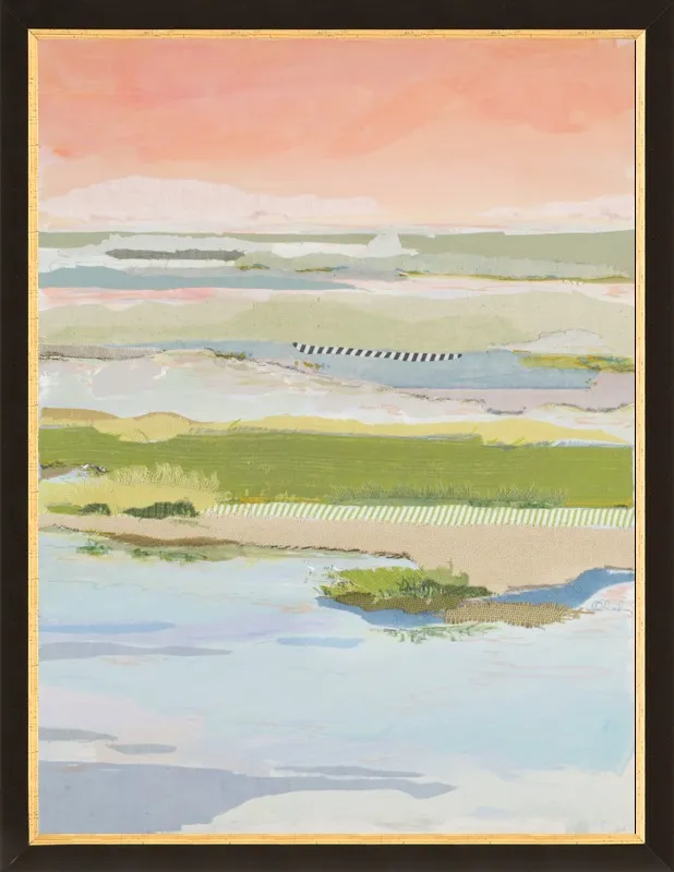 Marsh Blush East by Karin Olah for Artfully Walls