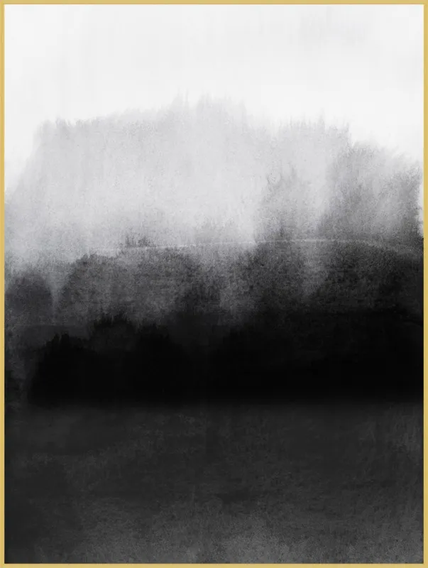 greyscale landscape by Iris Lehnhardt for Artfully Walls