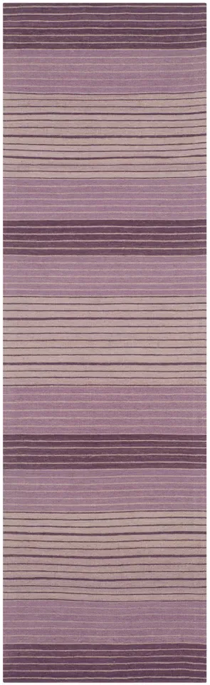Arlo Home Hand Loomed Area Rug, MRB281A, Lilac,  2' 3" X 8'