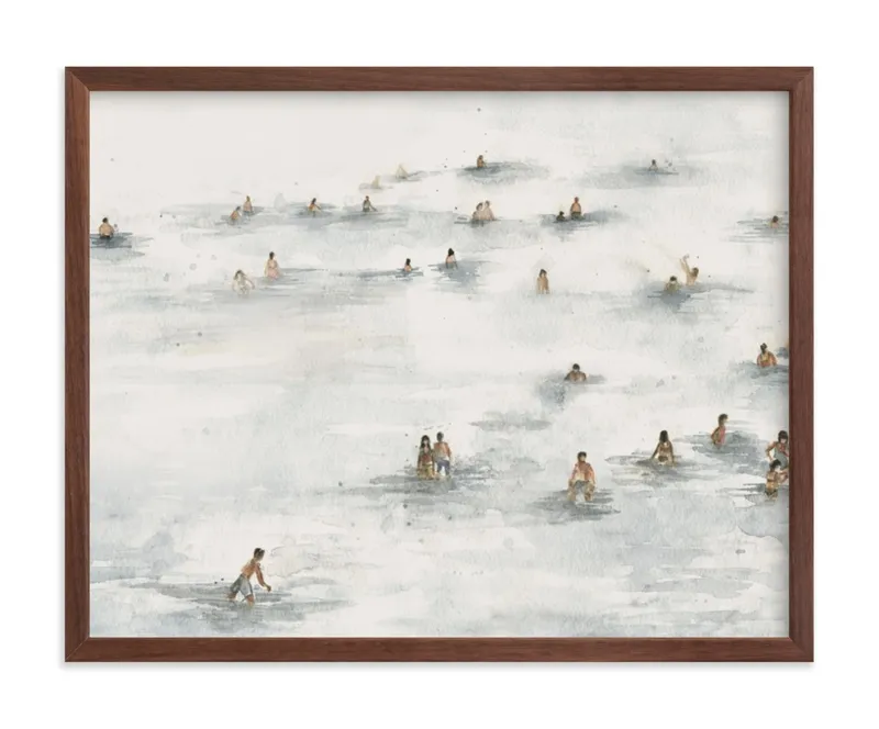 on The Beach Limited Edition Fine Art Print