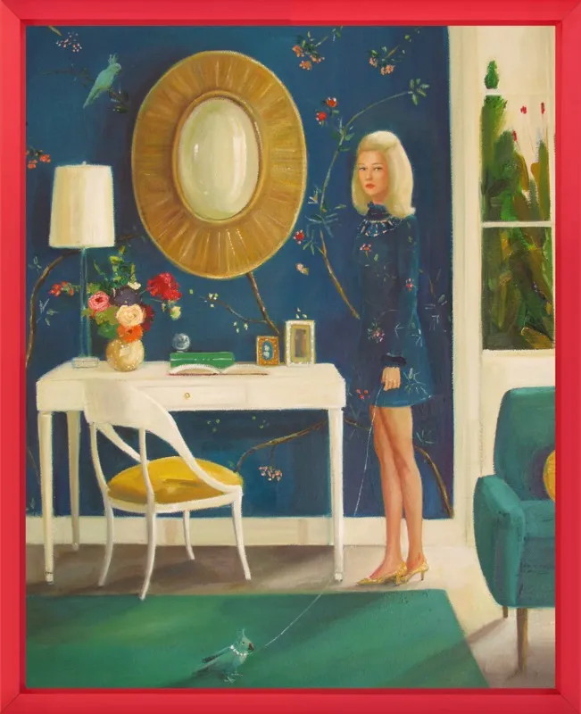 The Invisible Nature of Tansy Fairchild by Janet Hill for Artfully Walls