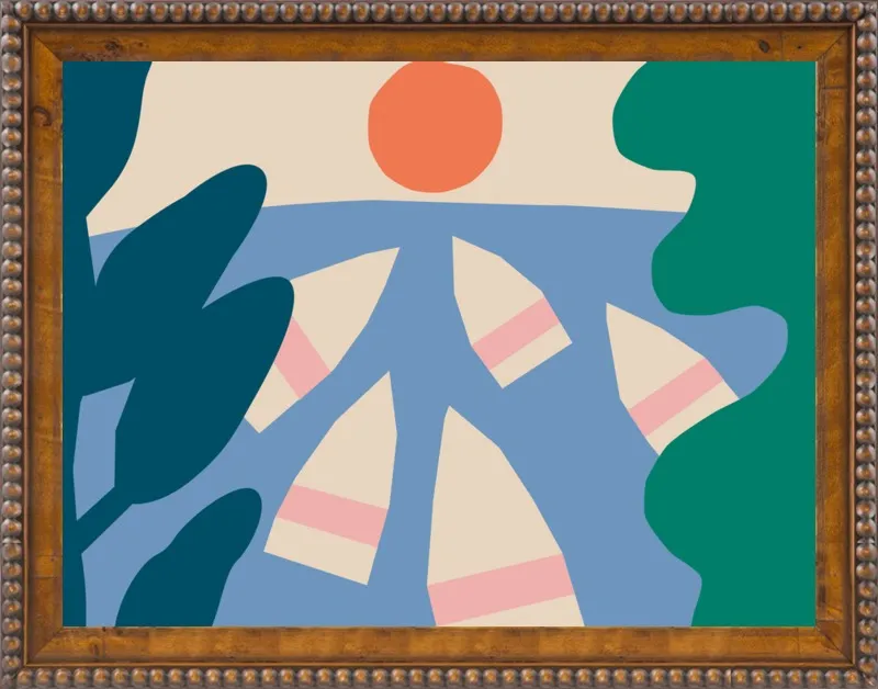 Tripoli Horizon by Anna Kovecses for Artfully Walls