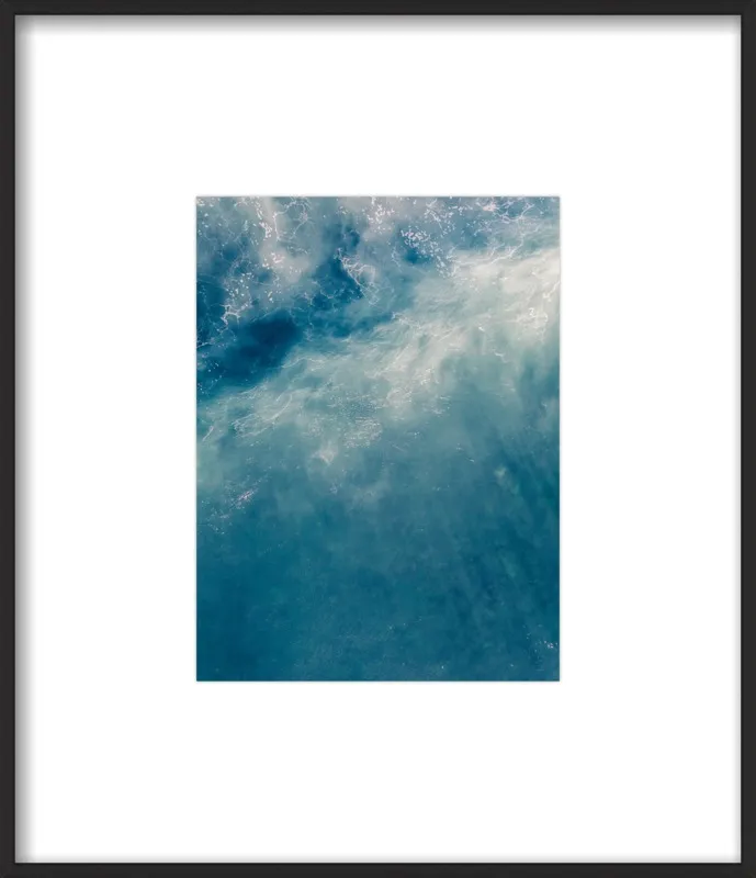 Electric Ocean by Ryan Szot for Artfully Walls