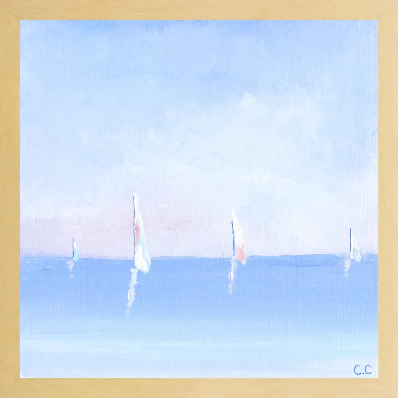 Sail Away with Me by Caroline Chriss  for Artfully Walls