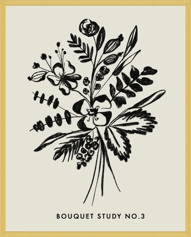 Bouquet Study No. 3 by Nancy Noreth for Artfully Walls