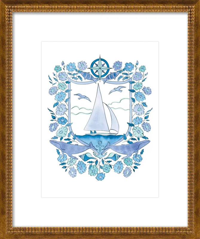Setting Sail by Rachel Rogers for Artfully Walls