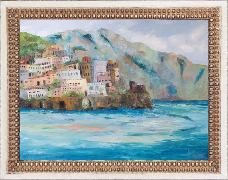 Amalfi Coast by Renee A Ortiz for Artfully Walls