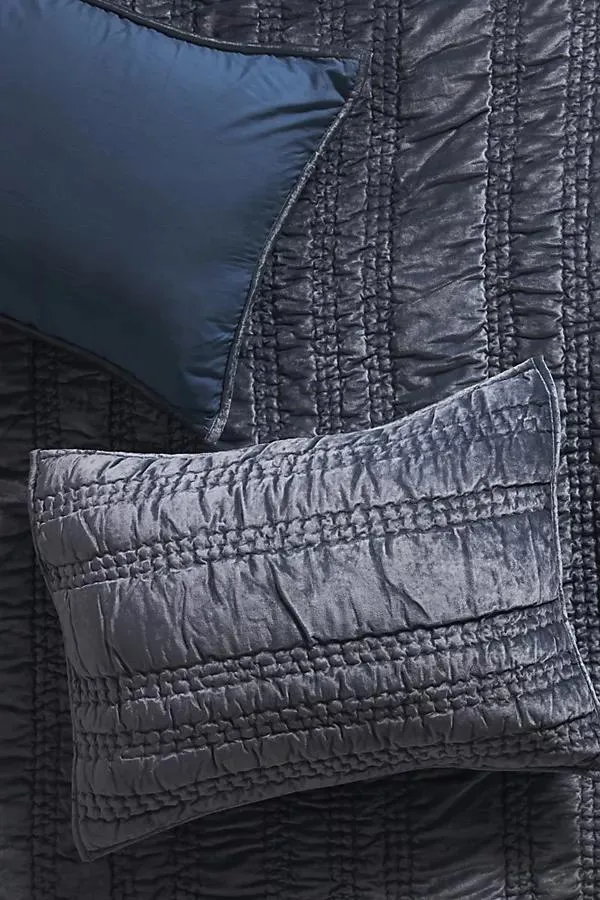 Lustered Velvet Alastair Shams, Set of 2