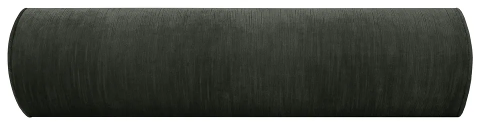 THE BOLSTER :: STRIE VELVET // GRAPHITE - QUEEN // 9" X 36"