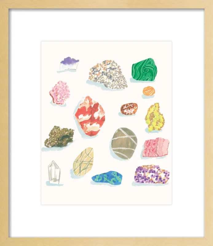 Gems by Danielle Kroll for Artfully Walls