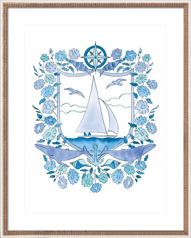 Setting Sail by Rachel Rogers for Artfully Walls
