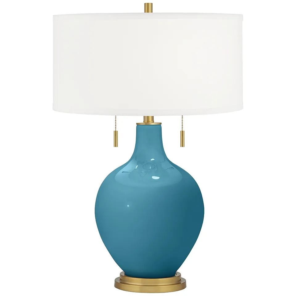Great Falls Toby Brass Accents Table Lamp